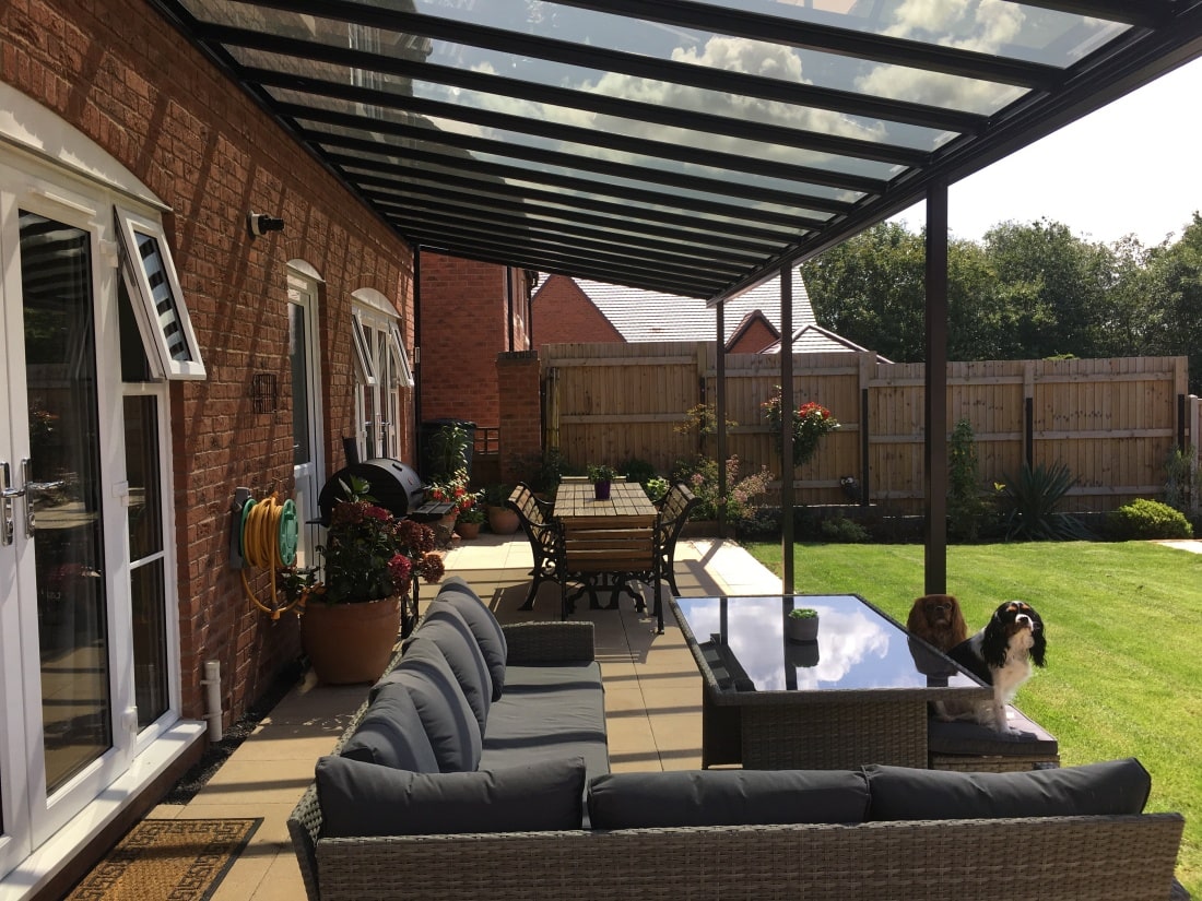 Patio Veranda Martley Worcestershire Mr & Mrs D