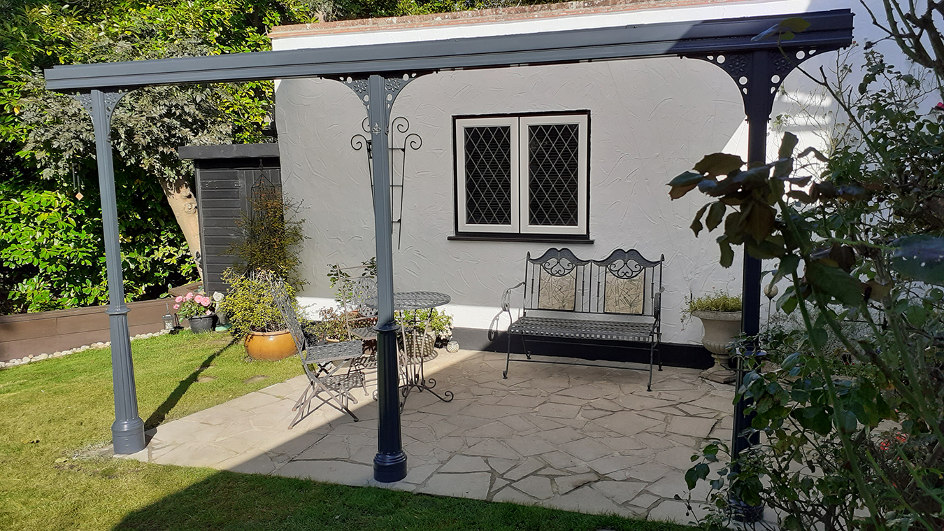 Canoports Veranda Installation Whitstable Simplicity 16