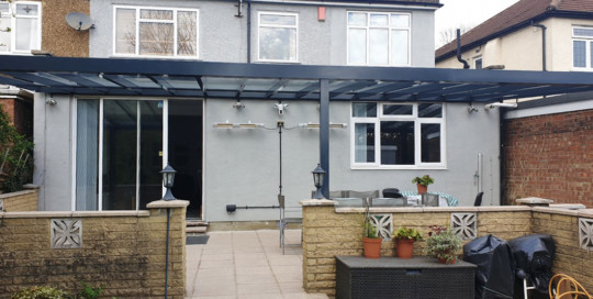 Canoports Simplicity Xtra Veranda Installation North London