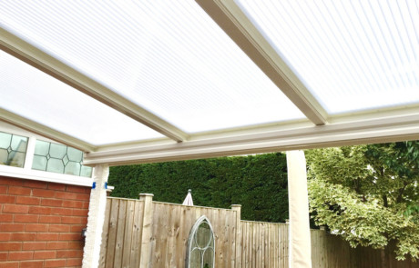 canoports Simplicity 16 Veranda Installation Preston Before and After