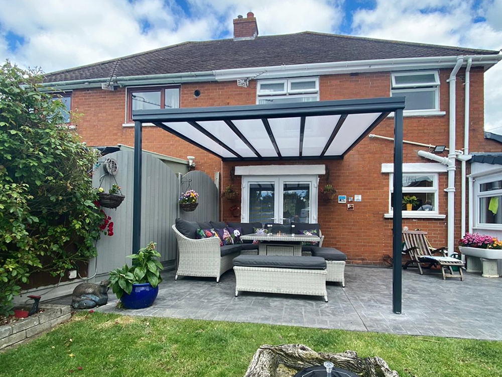 Canoports Veranda Installation Wales Simplicity 16