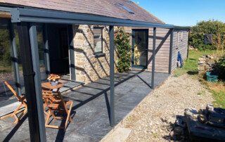 Canoports Simplicity 6 Veranda Installed In Pembrokeshire