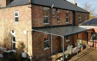 Beautiful Simplicity 6 Veranda Installation with Victorian Upgrade at Domestic home in North Lincolnshire, England
